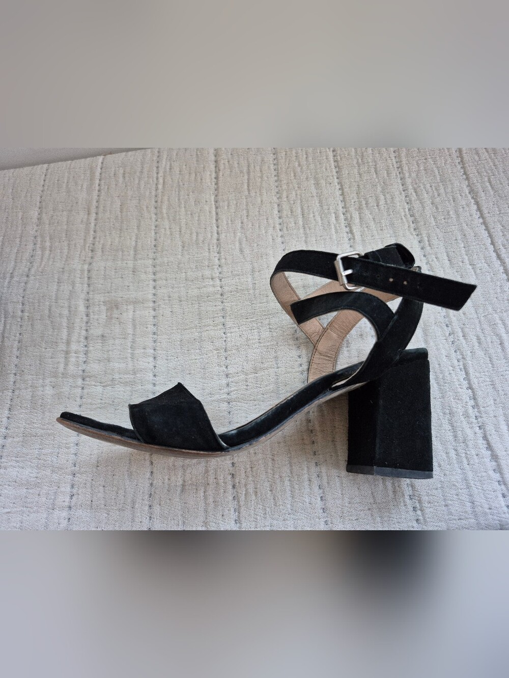 Vintage Jonak Sandals With Block Heel Size 40 Or 9